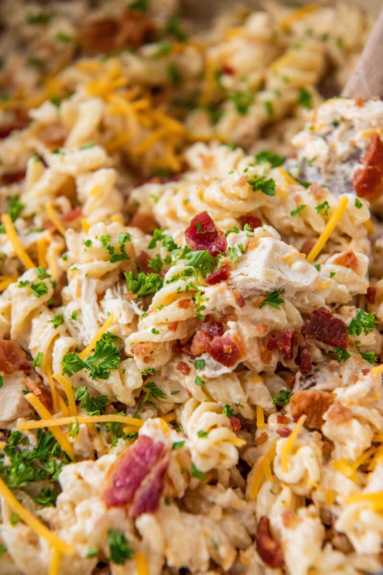 Chicken Bacon Ranch Pasta Easy Dinner Ideas