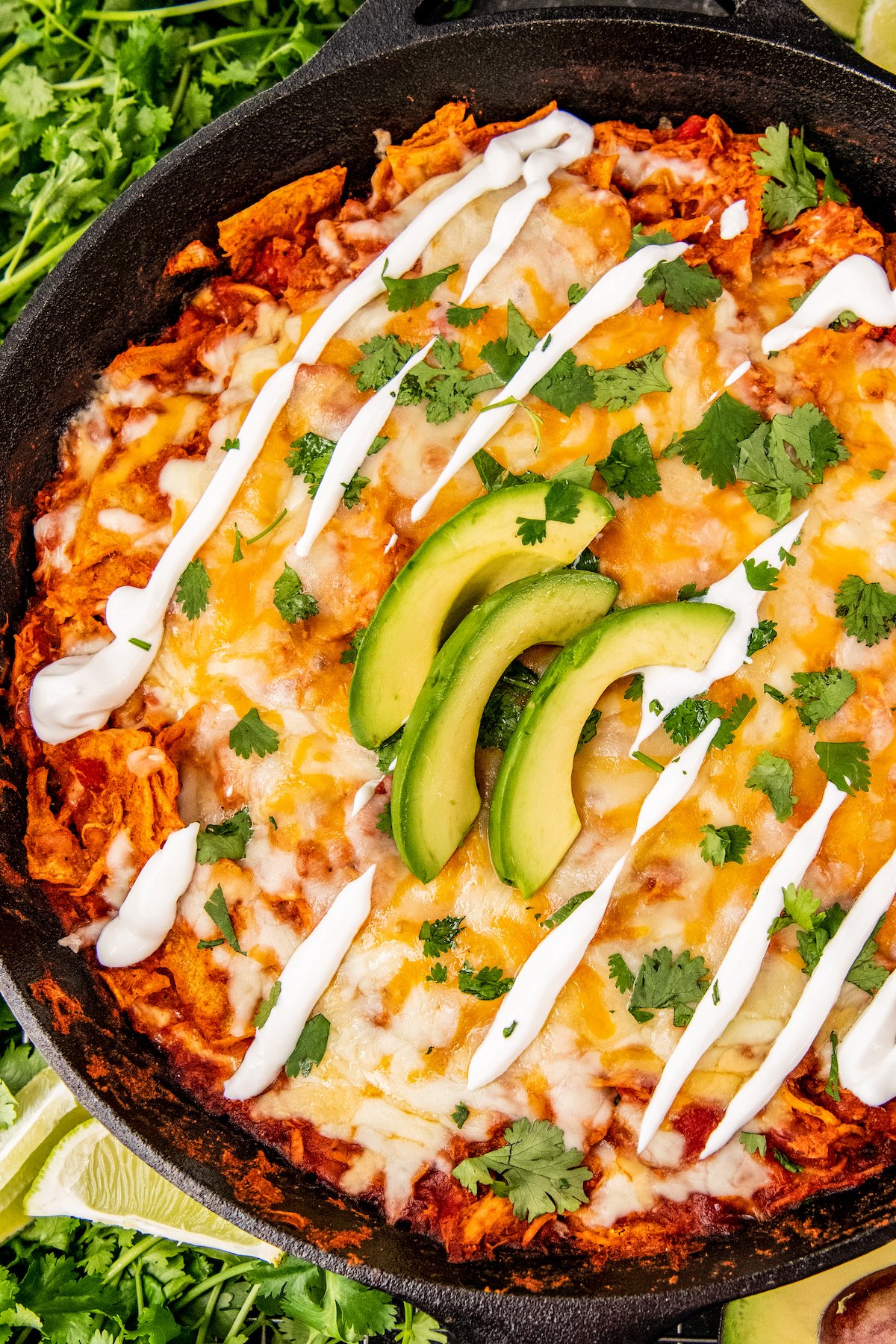 Chicken Skillet Enchiladas OnePot Enchiladas In Half The Time!