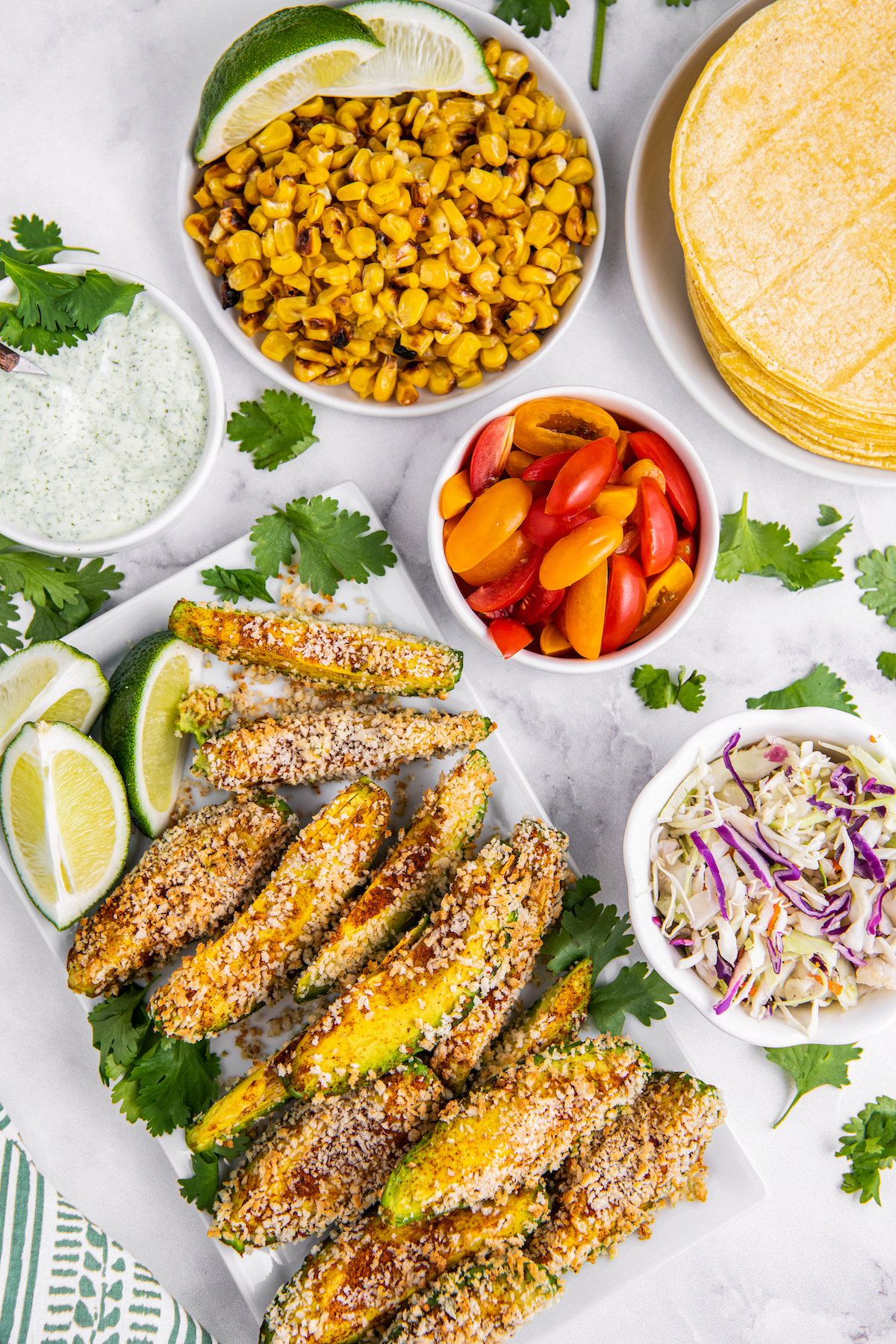 Crispy Avocado Tacos In The Air Fryer Easy Dinner Ideas