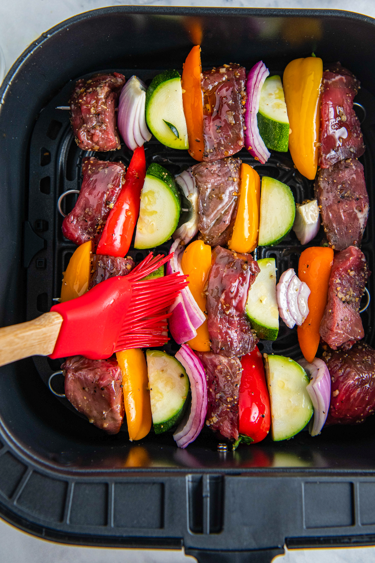 Air Fryer Steak Kabobs In 30 Minutes Easy Dinner Ideas