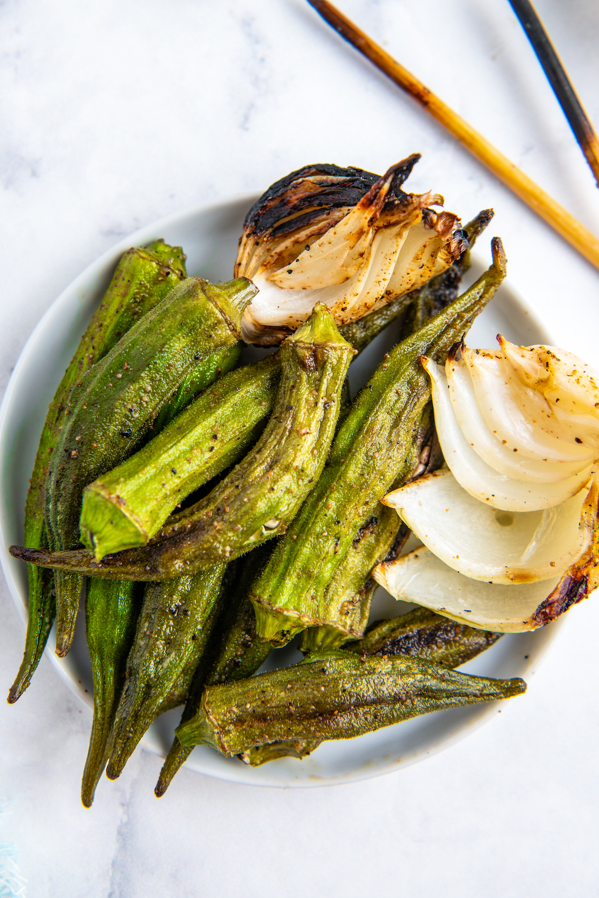 The Best Grilled Okra Recipe! Easy Dinner Ideas