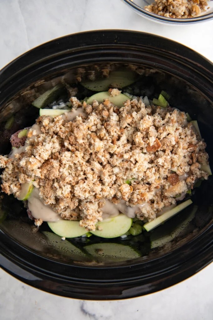 Slow Cooker Pork Chops with Stuffing Easy Dinner Ideas