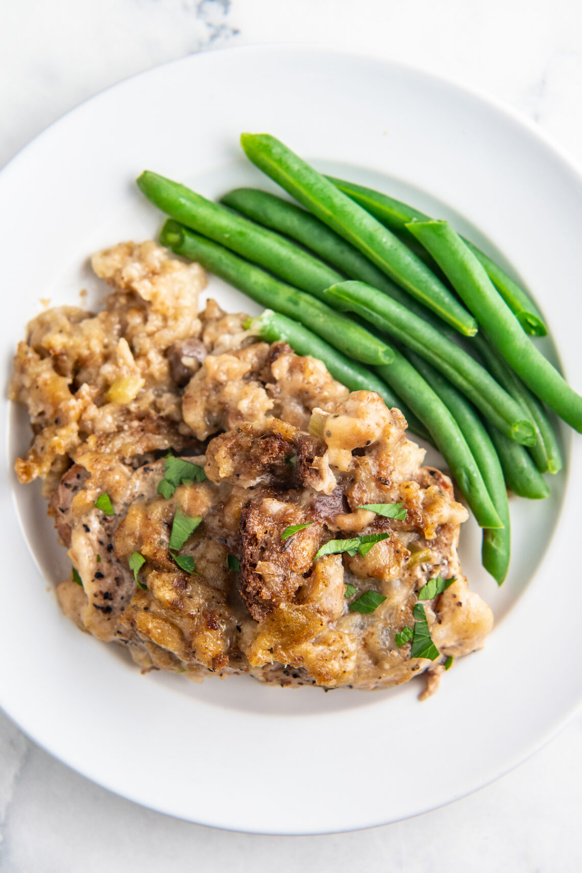Slow Cooker Pork Chops with Stuffing Easy Dinner Ideas