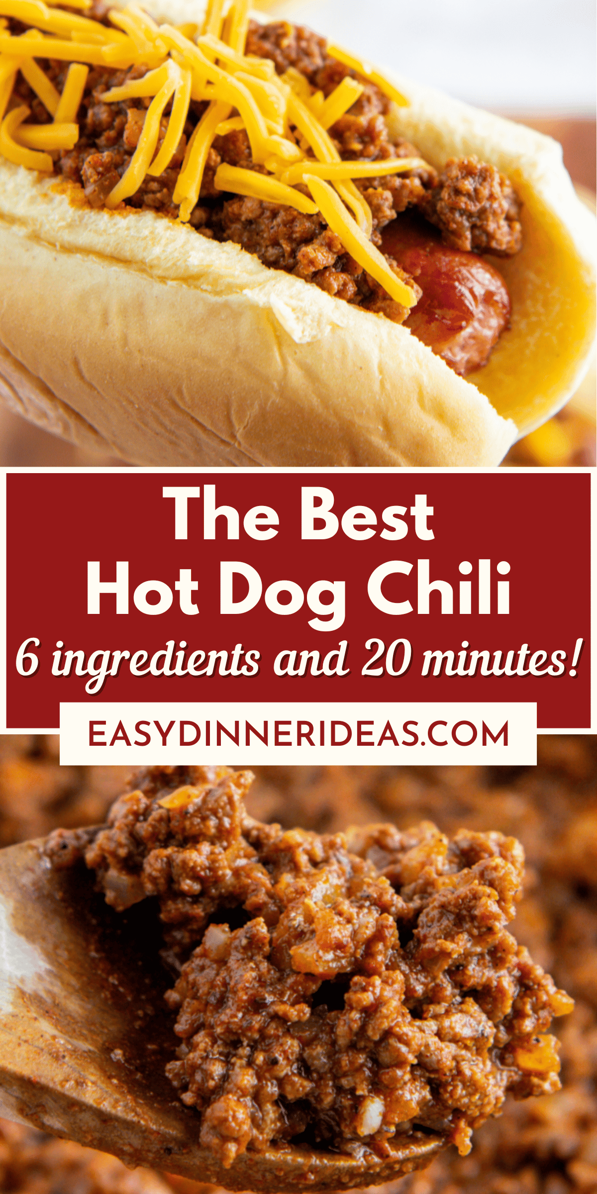 Easy Hot Dog Chili Recipe Easy Dinner Ideas