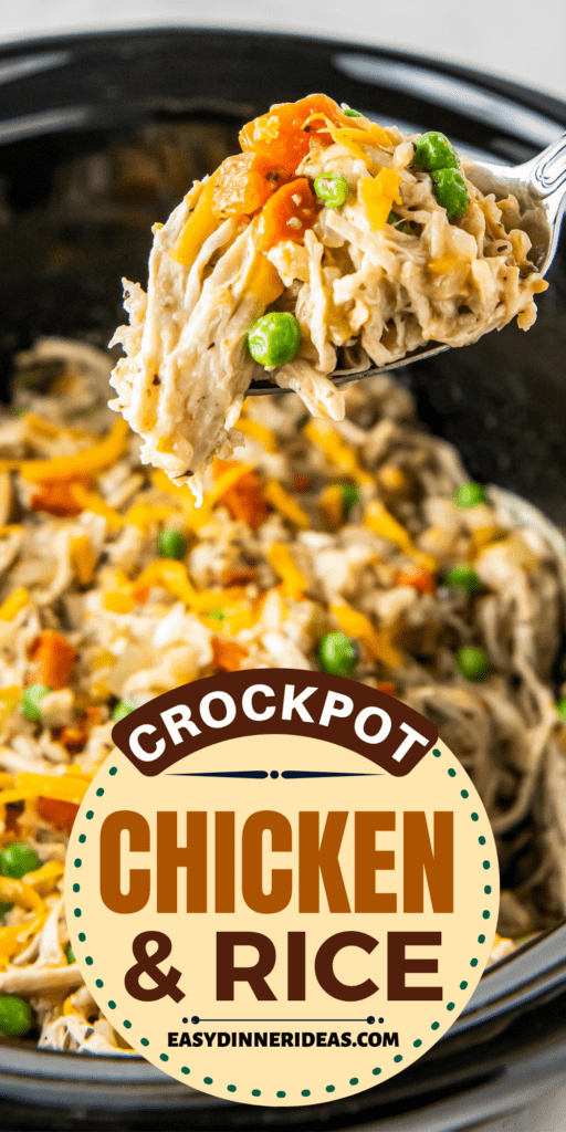 Crockpot Chicken and Rice Easy Dinner Ideas
