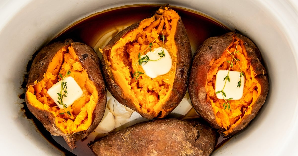 Easy Crockpot Sweet Potatoes Easy Dinner Ideas