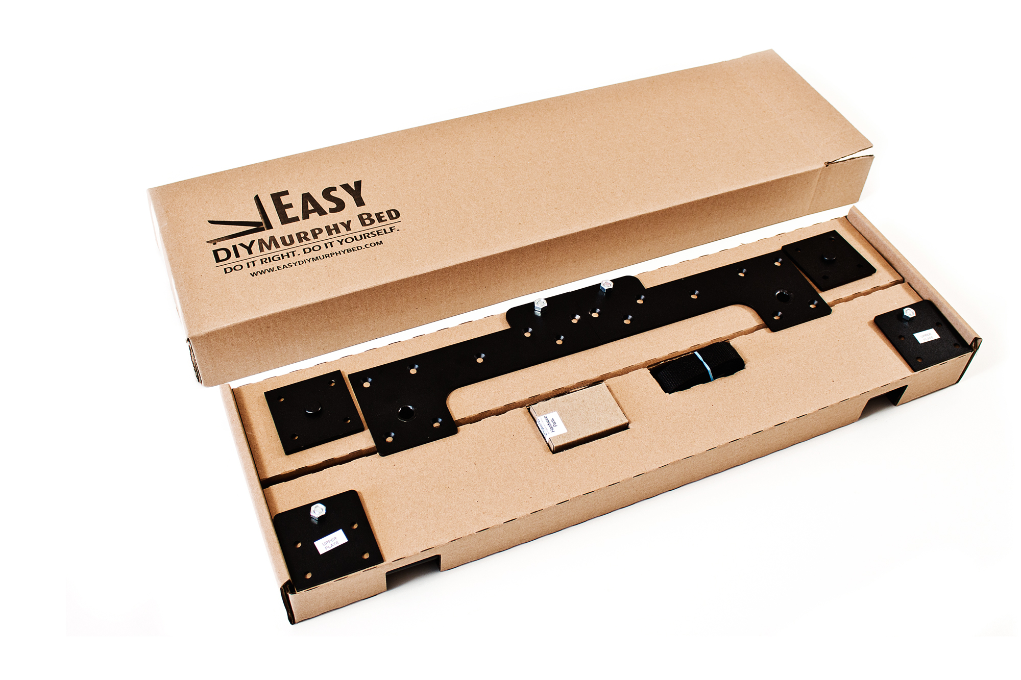 Uniko Easy Vertical Murphy Bed Hardware Kit for Twin Size Mattress