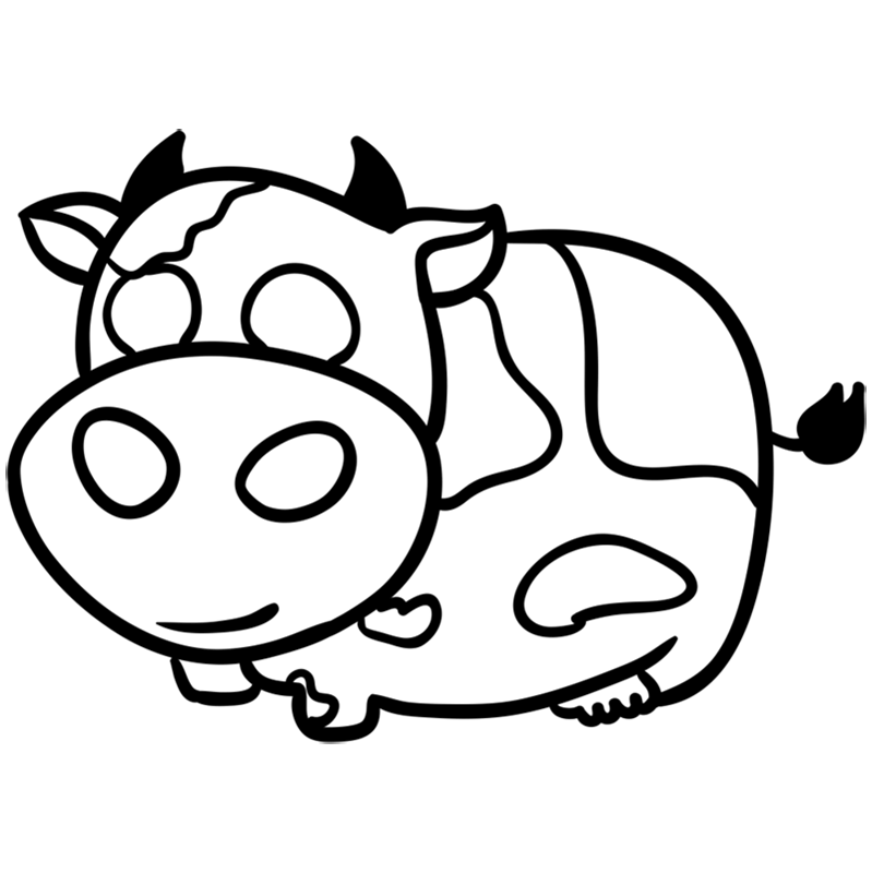 How to draw a cute Cow with 09 simple steps EASY TO DRAW EVERYTHING