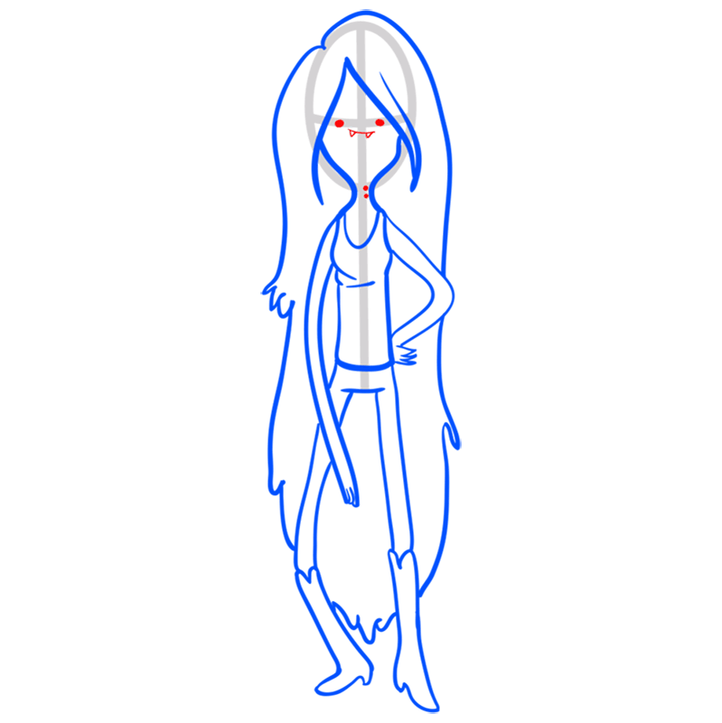 Learn how to draw Marceline EASY TO DRAW EVERYTHING