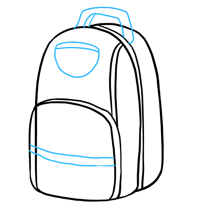 Easy to Draw Backpacks Easy to Draw an Open Backpacks Norton Subjecould