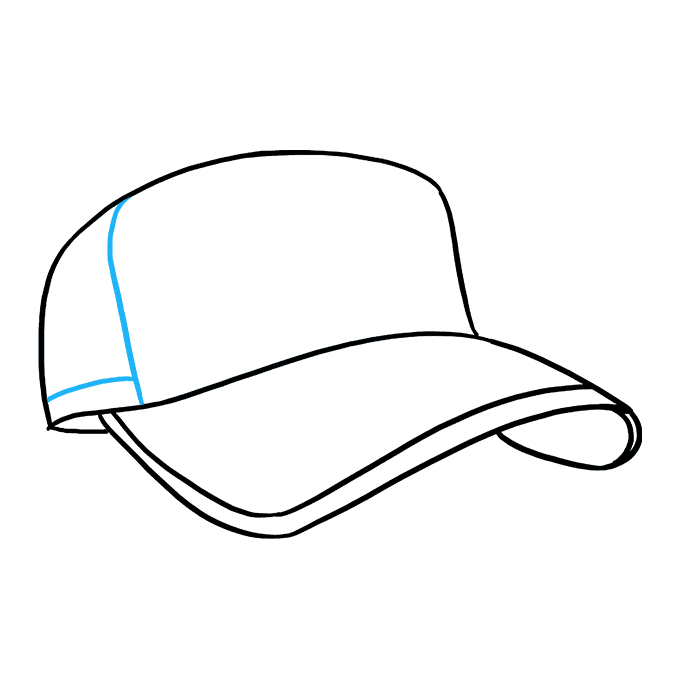 How to Draw a Baseball Cap Really Easy Drawing Tutorial