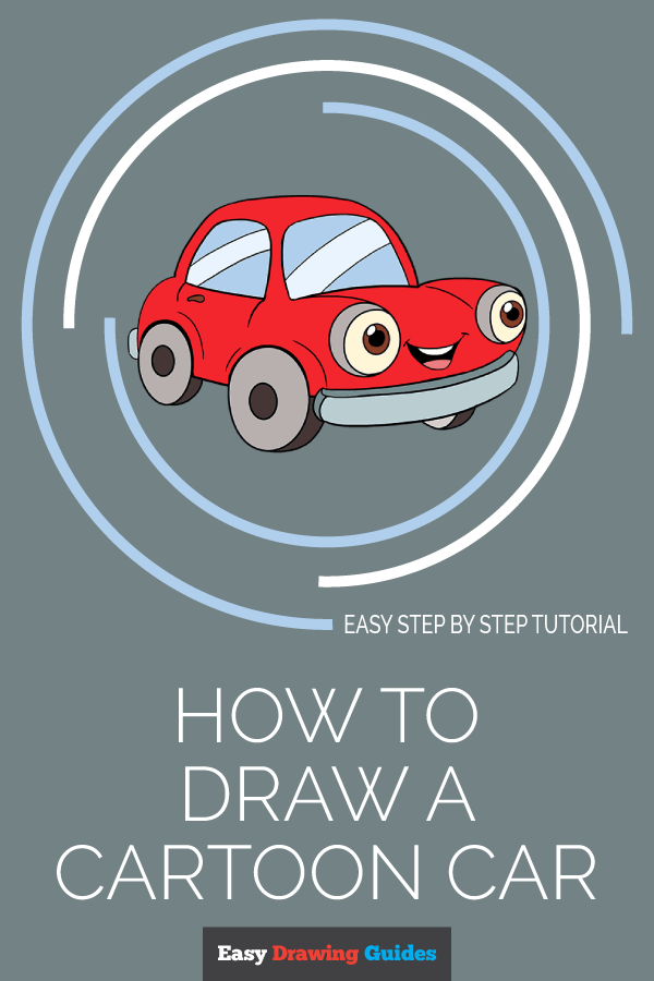 How to Draw a Cool Cartoon Car TUTORIAL