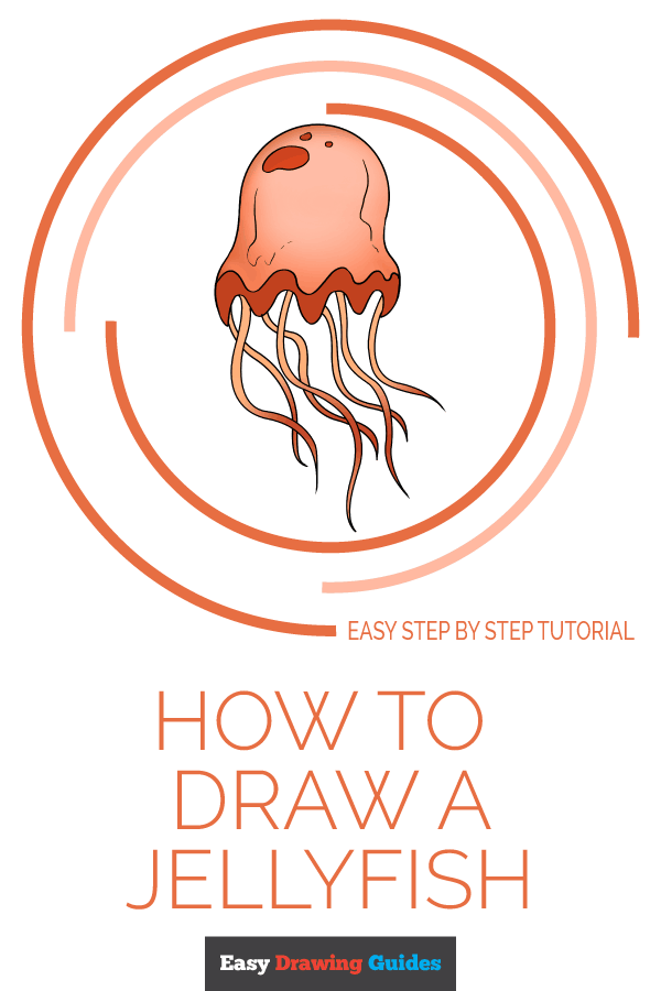 How to Draw a Jellyfish Really Easy Drawing Tutorial