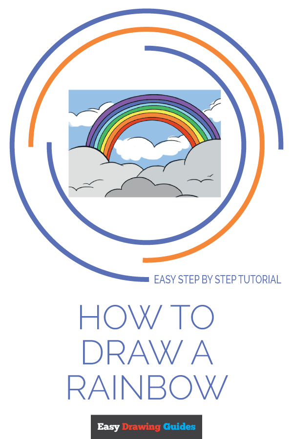 How to Draw a Rainbow Really Easy Drawing Tutorial