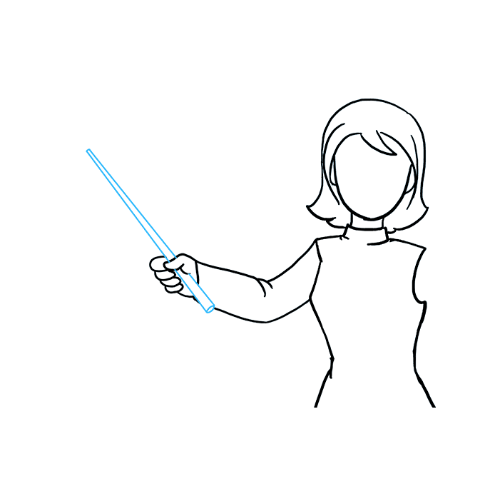 How to Draw a Teacher Really Easy Drawing Tutorial