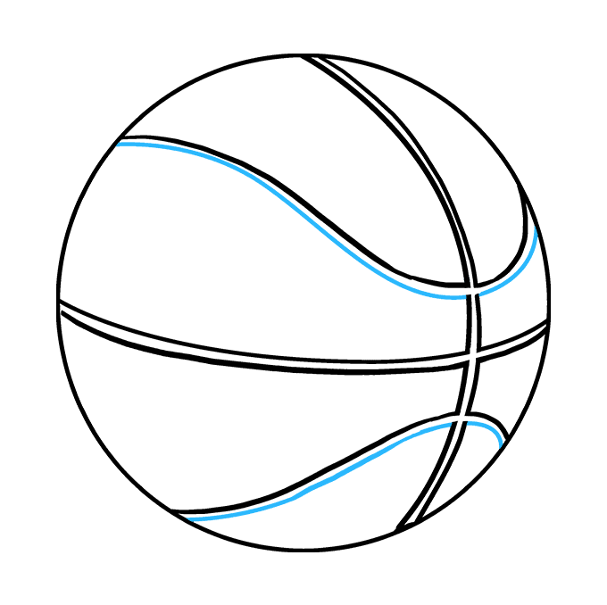 How to Draw a Basketball Really Easy Drawing Tutorial