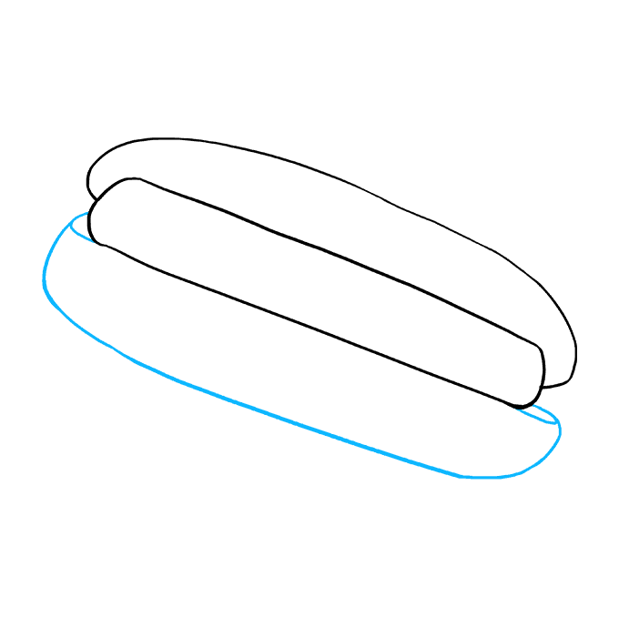 How to Draw a Hot Dog Really Easy Drawing Tutorial