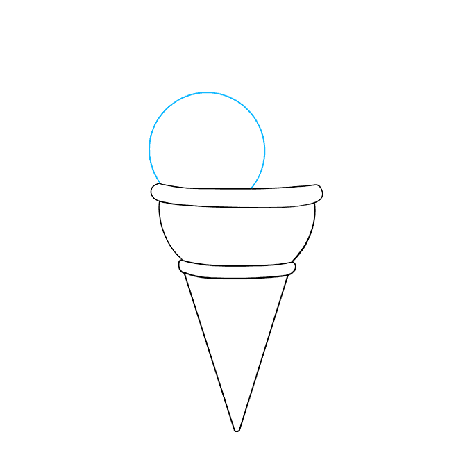 How to Draw Ice Cream Really Easy Drawing Tutorial