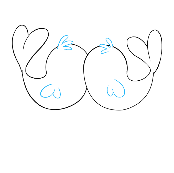 How to Draw Love Birds Really Easy Drawing Tutorial