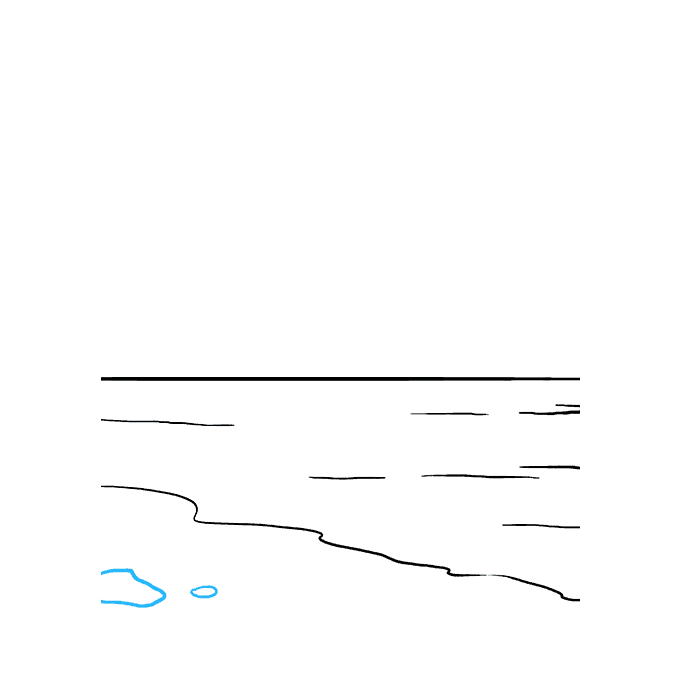 How to Draw an Ocean Really Easy Drawing Tutorial