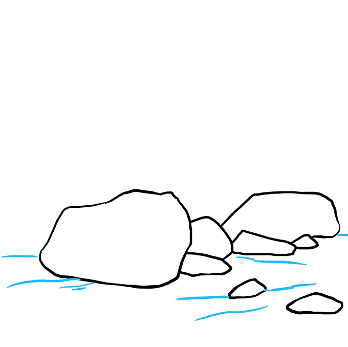 How to Draw Rocks Really Easy Drawing Tutorial