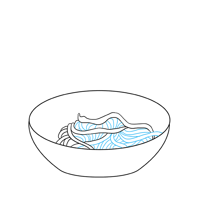 How to Draw Spaghetti Really Easy Drawing Tutorial