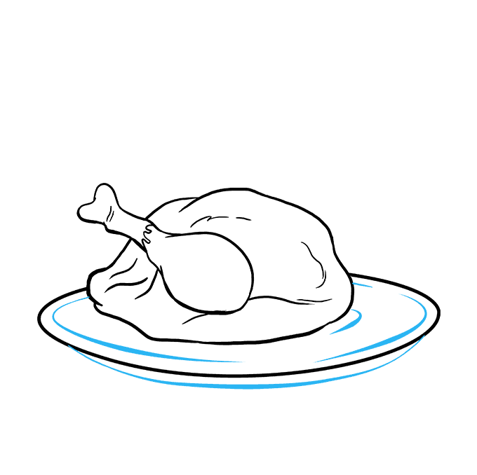 Thanksgiving Dinner Drawing