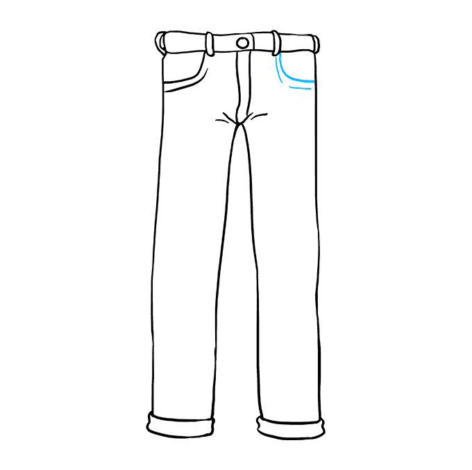 How to Draw Jeans Really Easy Drawing Tutorial