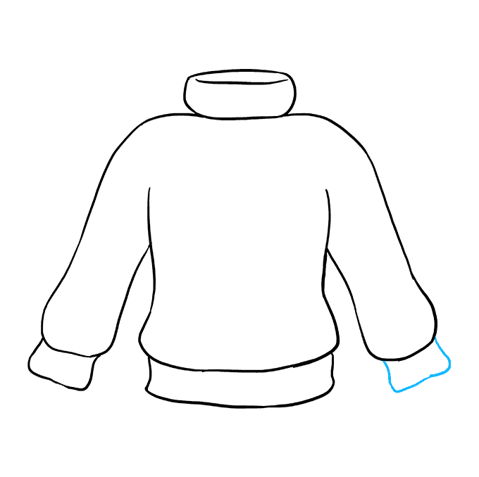 How to Draw a Sweater Really Easy Drawing Tutorial