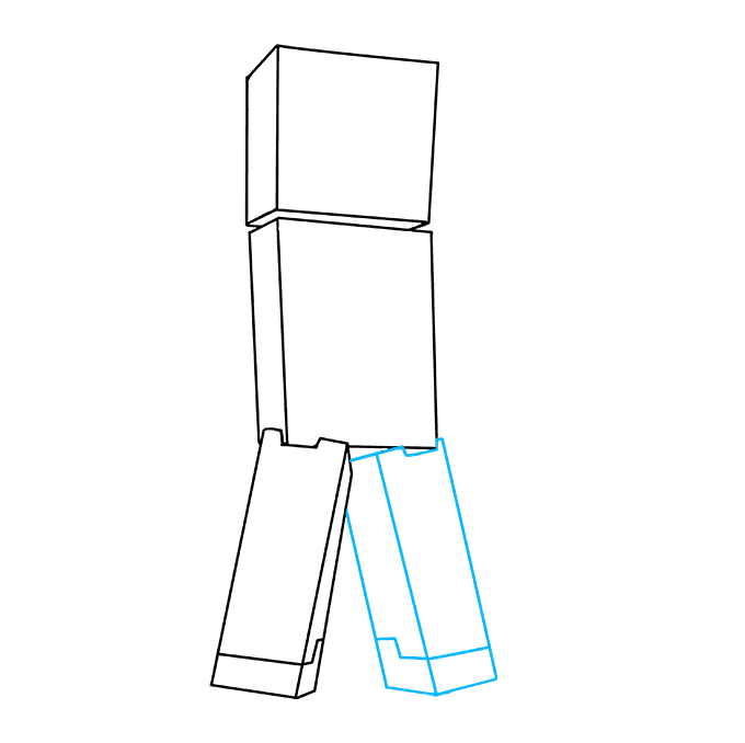 How to Draw Steve from Minecraft Really Easy Drawing Tutorial