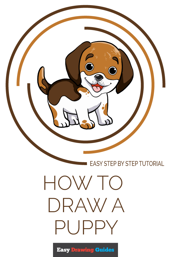 How to Draw a Puppy Really Easy Drawing Tutorial
