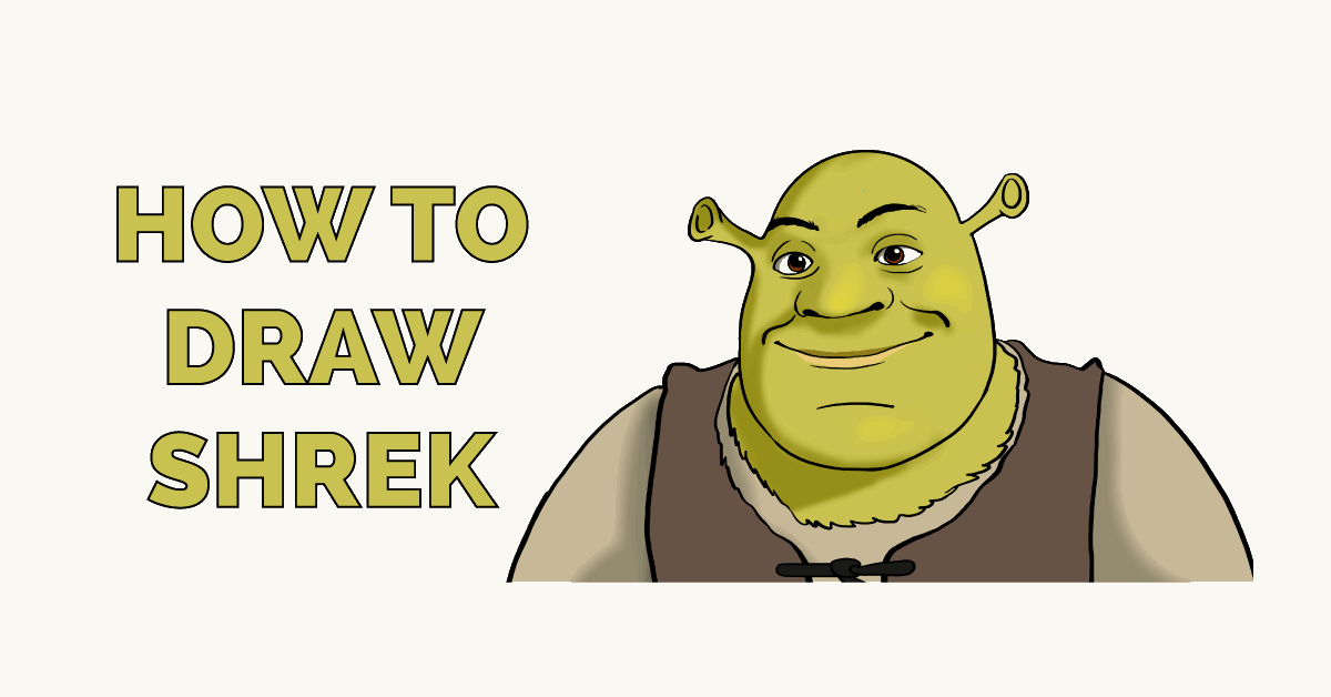 How to Draw Shrek Really Easy Drawing Tutorial