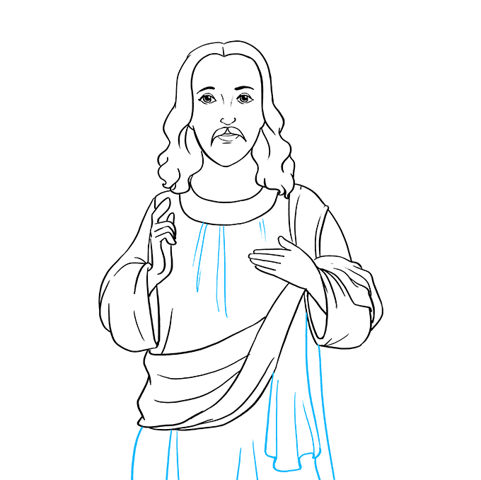 How to Draw Jesus Really Easy Drawing Tutorial