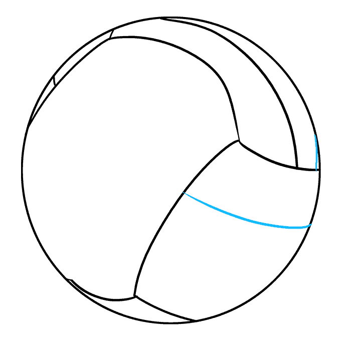 How to Draw a Volleyball Really Easy Drawing Tutorial