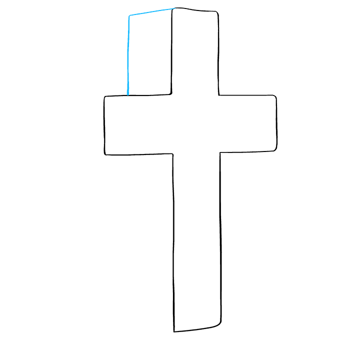 Cross Drawing Easy Easy Drawing Of A Cross Drawing Art Ideas Easy