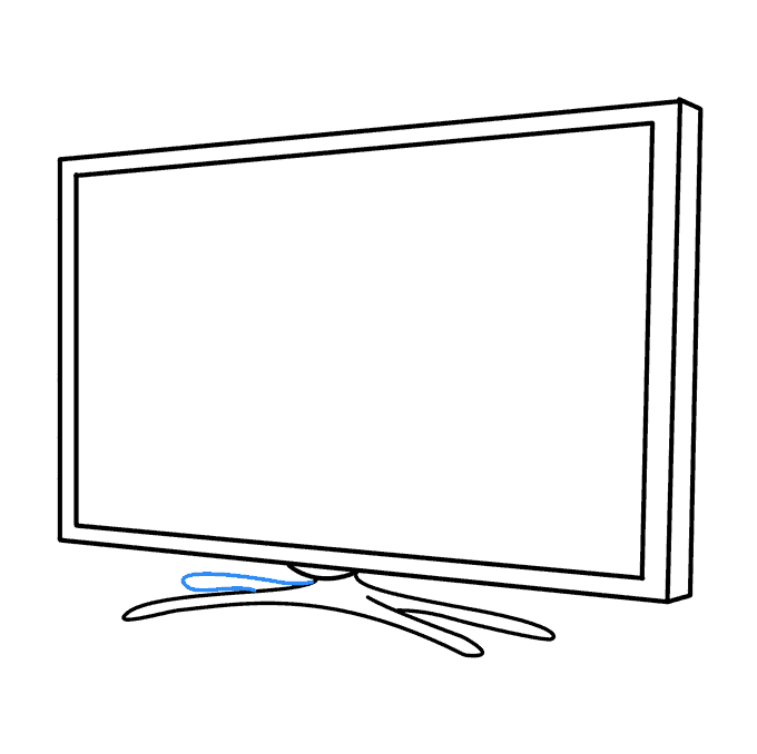 How to Draw a TV Really Easy Drawing Tutorial