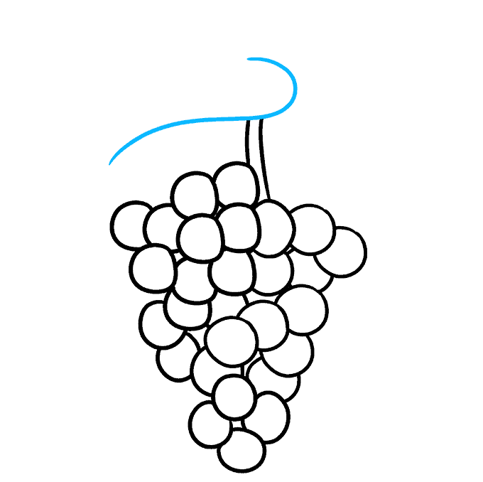 How to Draw Grapes Really Easy Drawing Tutorial