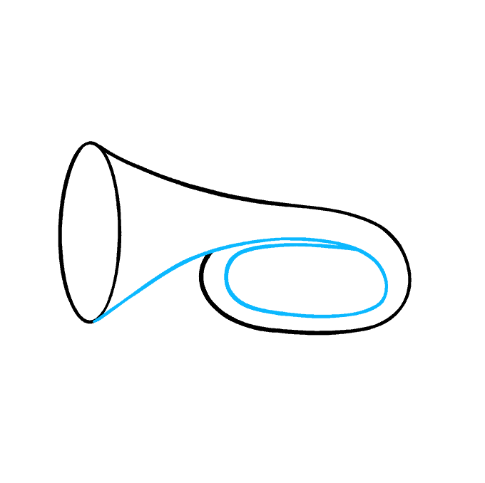 How to Draw a Trumpet Really Easy Drawing Tutorial