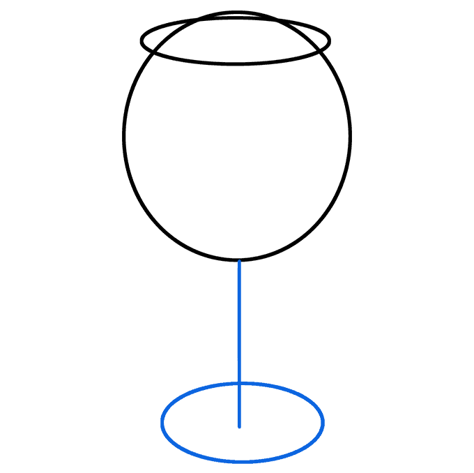 How to Draw a Wine Glass Really Easy Drawing Tutorial