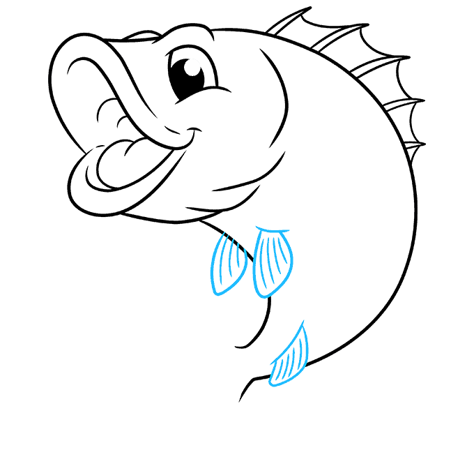 How to Draw a Bass Really Easy Drawing Tutorial