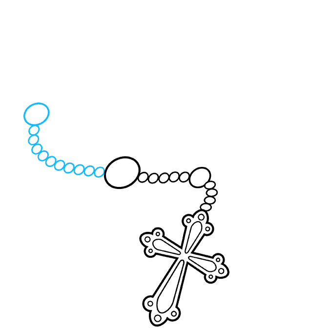How to Draw a Rosary Really Easy Drawing Tutorial