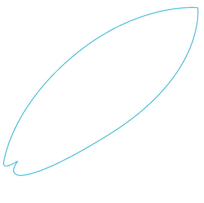 How to Draw a Surfboard Really Easy Drawing Tutorial