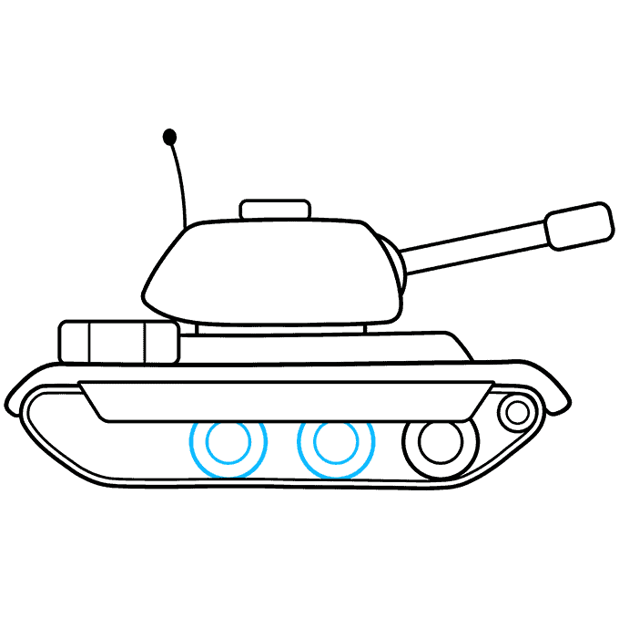 How to Draw a Tank Really Easy Drawing Tutorial