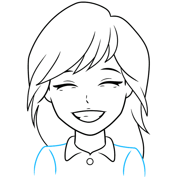 How to Draw an Anime Smile Really Easy Drawing Tutorial