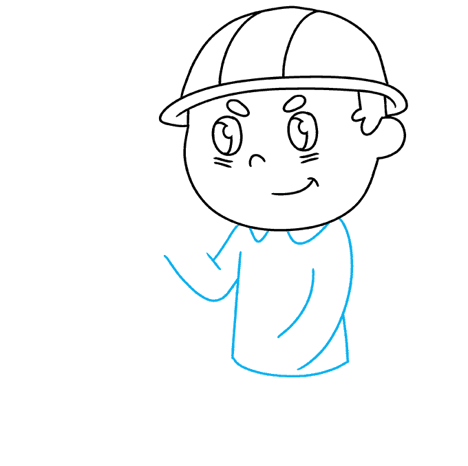 How to Draw a Firefighter Really Easy Drawing Tutorial