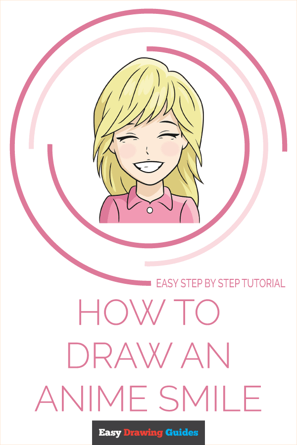 How to Draw an Anime Smile Really Easy Drawing Tutorial