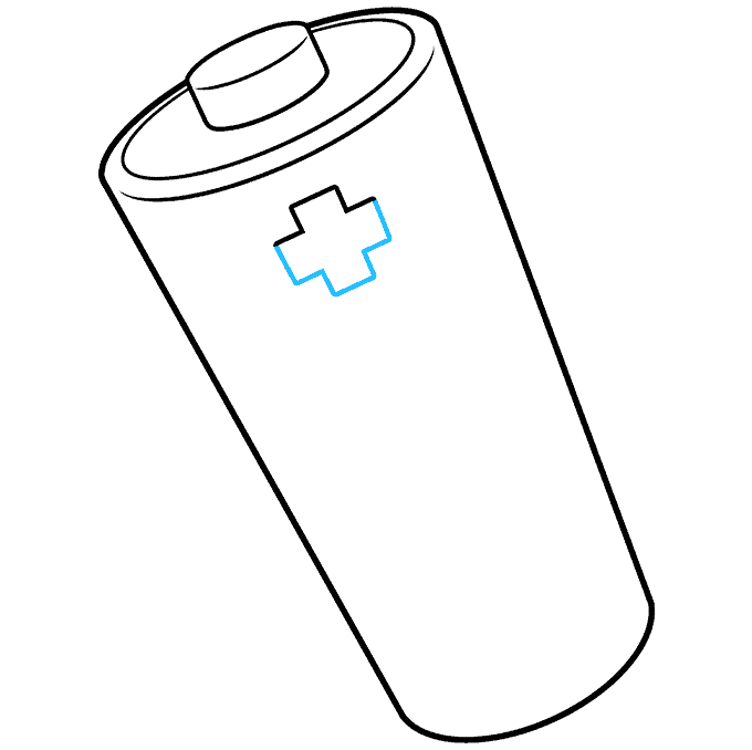 How to Draw a Battery Really Easy Drawing Tutorial