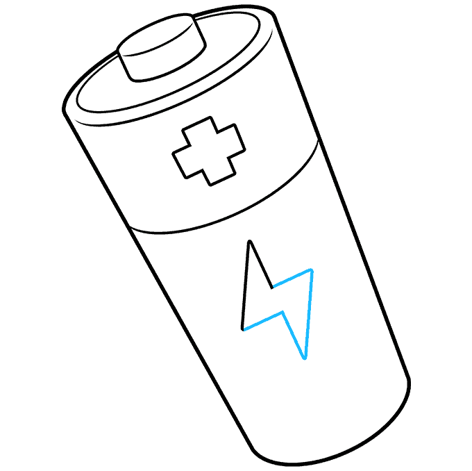 How to Draw a Battery Really Easy Drawing Tutorial