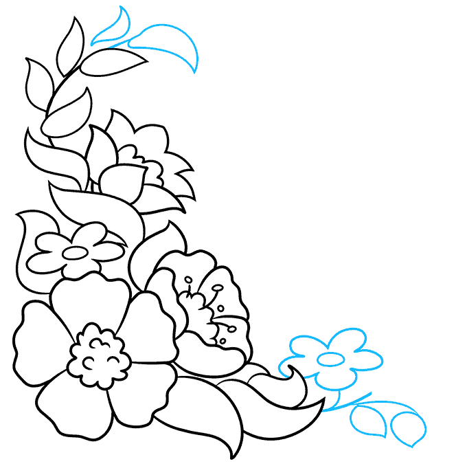 How to Draw a Floral Design Really Easy Drawing Tutorial