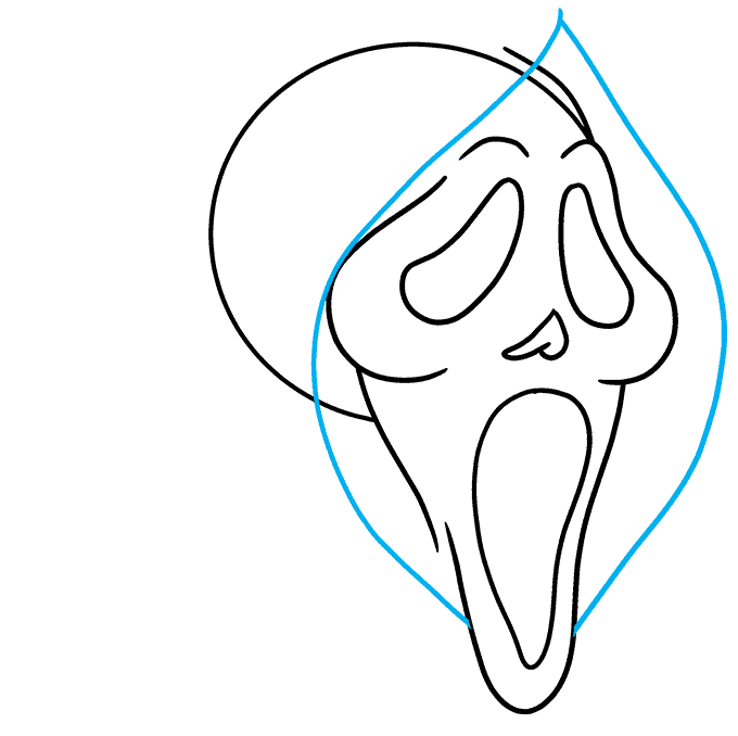 How to Draw the Scream Mask Really Easy Drawing Tutorial